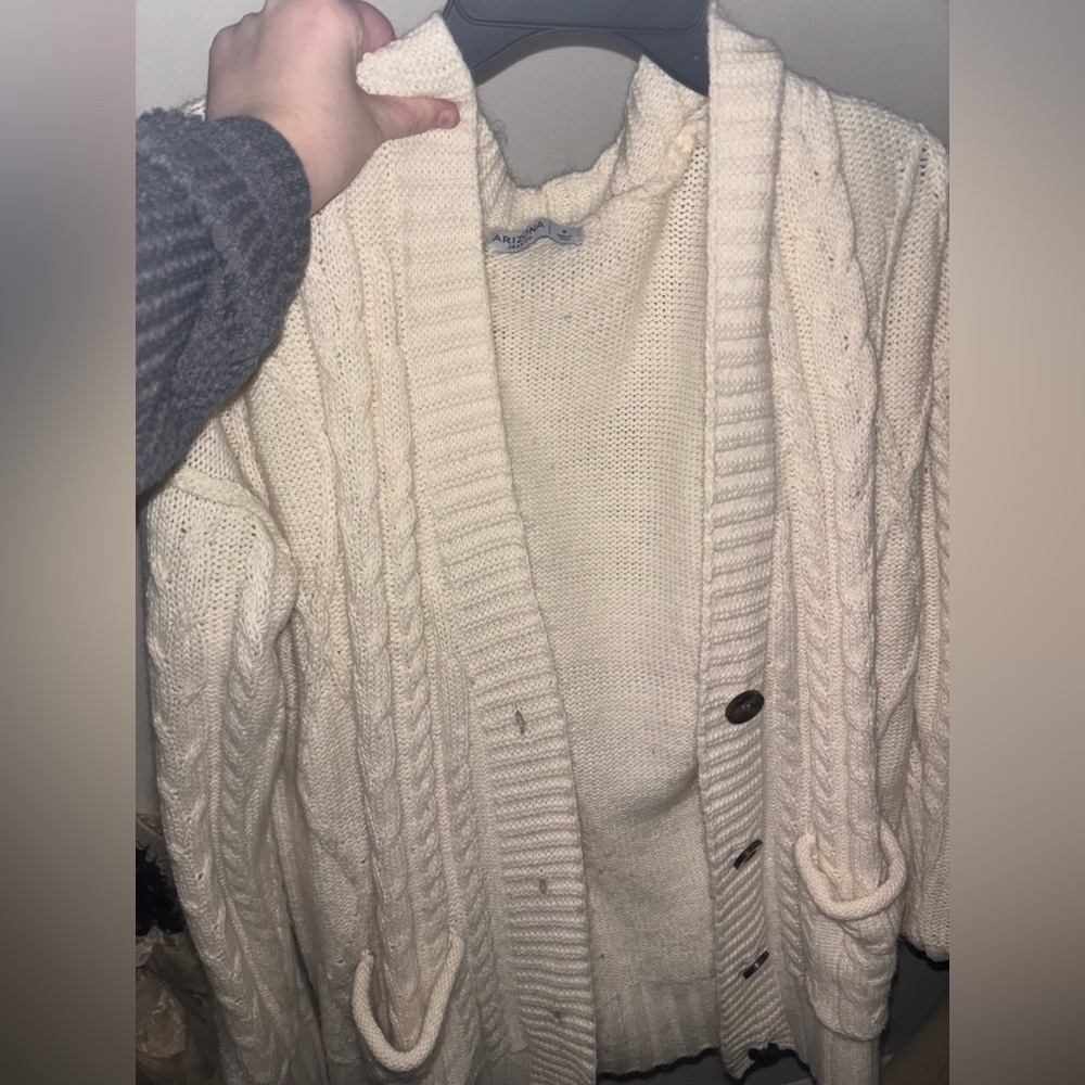 White sweater